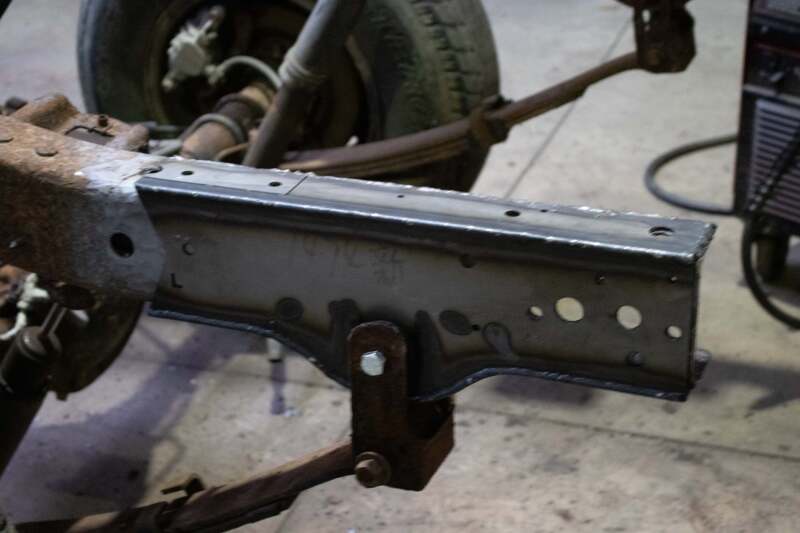RustBuster RB7601L Raer Frame Section Left Side