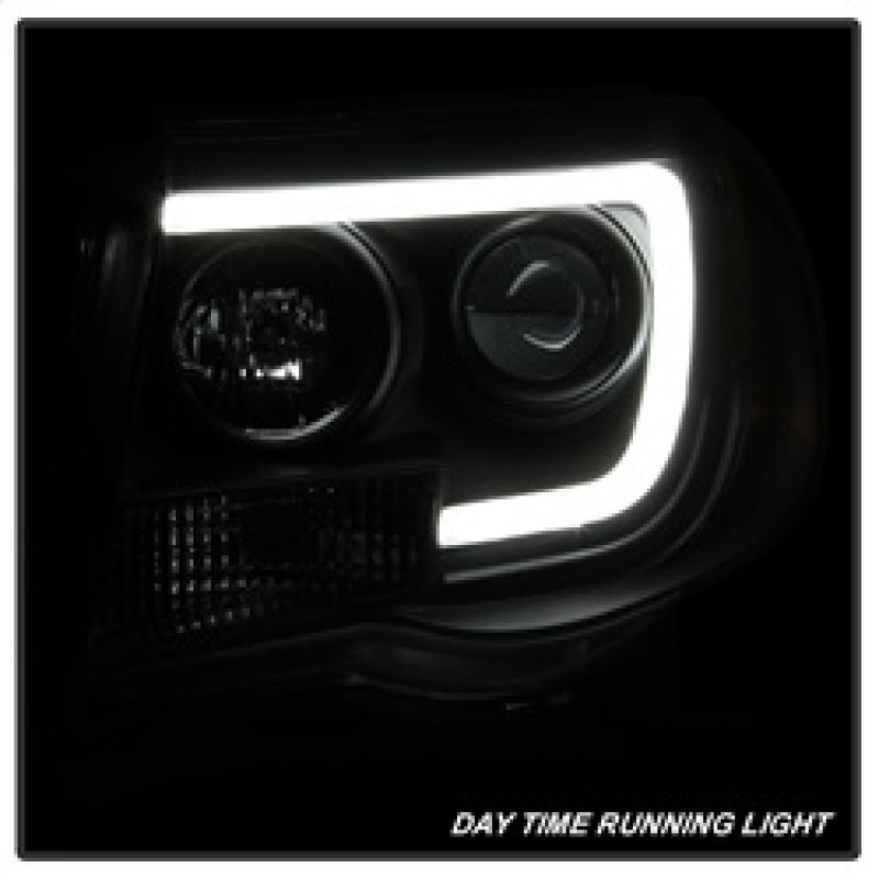 Spyder 5084514 fits Toyota 05-11 Tacoma Projector Headlights - Light Bar DRL -