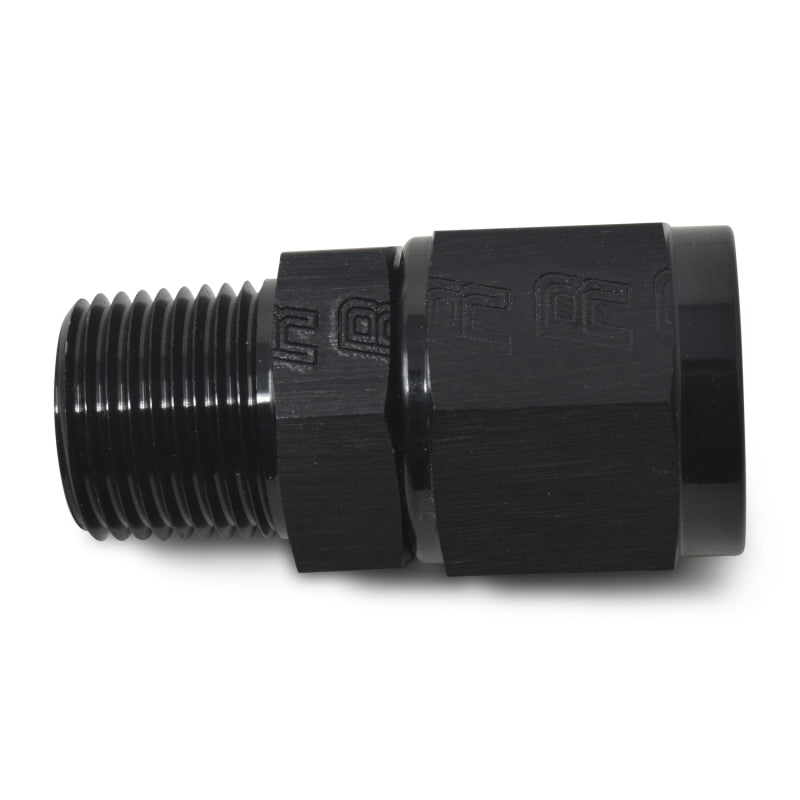 Russell 614202 Performance -4 AN Straight Female to 1/8in Male NPT Fitting (Black)