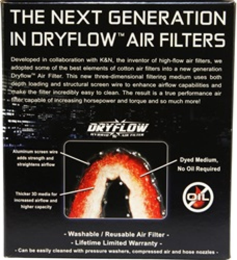 AEM 21-2011DK DryFlow Conical Air Filter 5.5in Base OD / 4.75in Top OD / 5in He