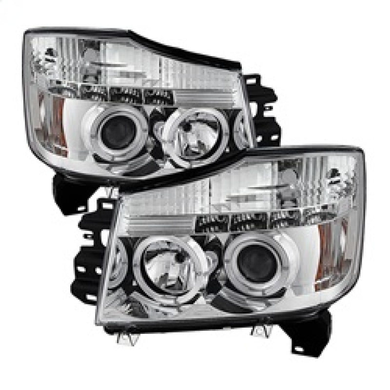 Spyder 5011589 fits Nissan 04-14 Titan /Armada 04-07 Projector Headlights LED H