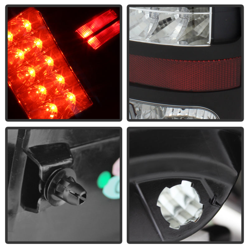 Spyder 5077530 fits Dodge 13-14 Ram 1500 /Ram 2500 13-14 LED Tail Lights LED Mo