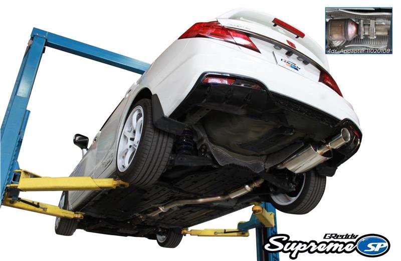 GReddy 10158209 12-15 fits Honda Civic Si Coupe 76mm Supreme SP Cat-Back Exhaust
