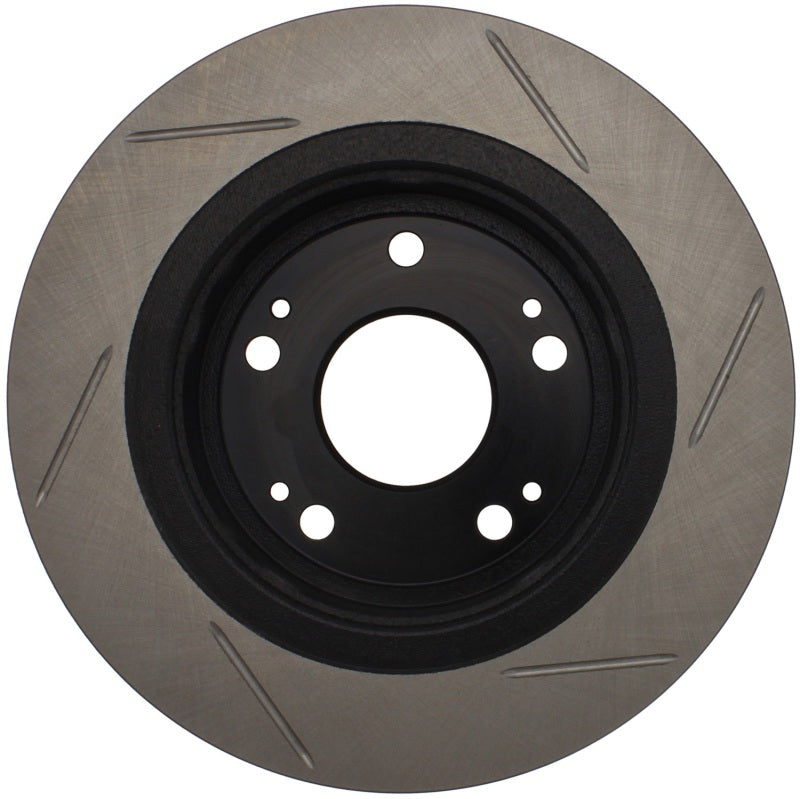 Stoptech 126.40068SR Power Slot 09-10 fits Acura TSX / 08-10 Honda Accord Rear Right Slotted Rotor