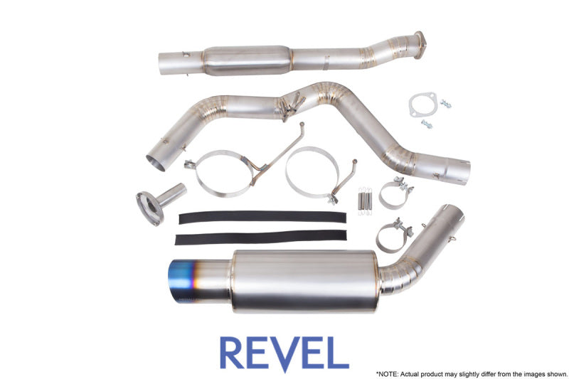 Revel T60188R 15-21 WRX/STi 11-14 WRX STi 08-14 WRX Ultra Ti Titanium Single Exi