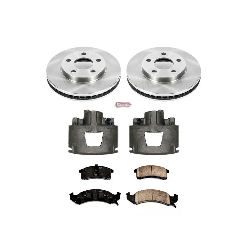PowerStop fits Buick 92-93 LeSabre Front Autospecialty Brake Kit w/Calipers