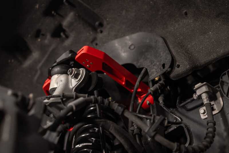 UMI Performance 6565-R 15-25 fits Ford F-150 Adjustable Upper A-Arm Kit - Red