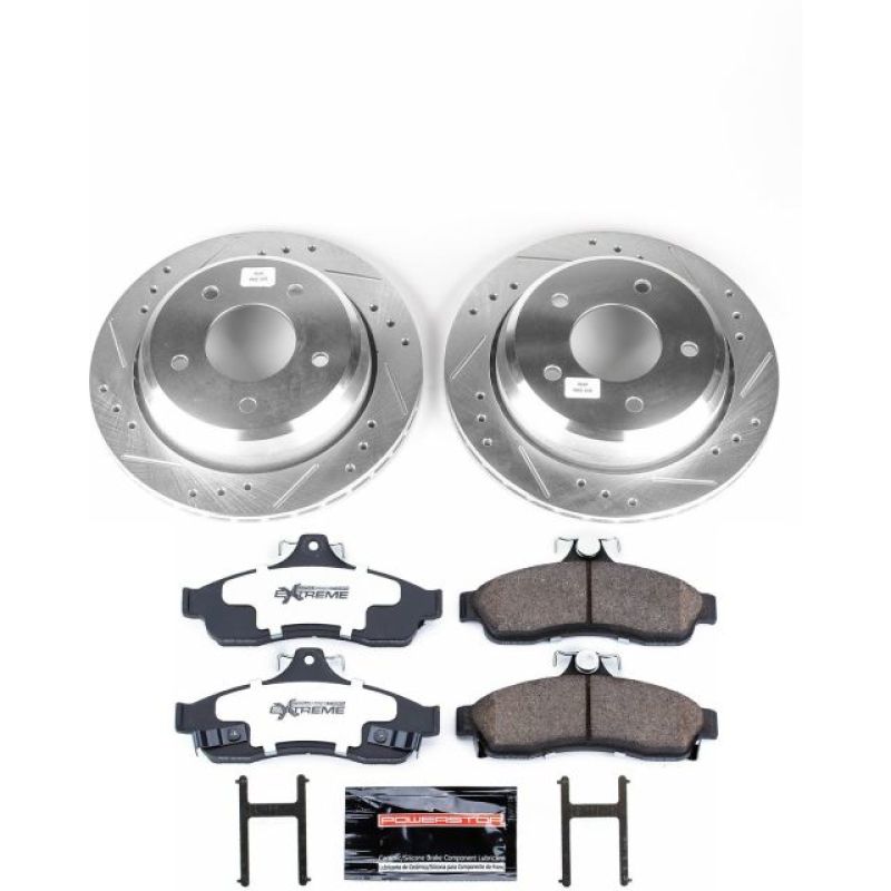 PowerStop K5064 26 94 fits Chevrolet Caprice Rear Z26 Street Warrior Brake Kit