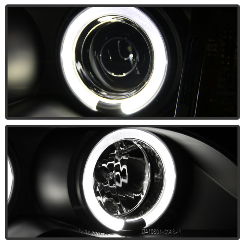 Spyder 5042415 fits BMW 02-05 E46 3-Series 4DR Projector Headlights 1PC LED Hal