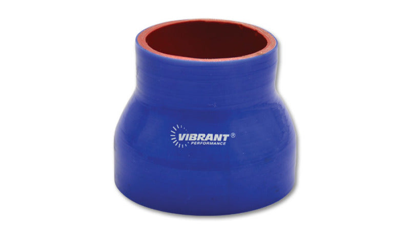 Vibrant 2766B Reinforced Silicone Transition Connector - 2in I.D. x 2.5in I.D.