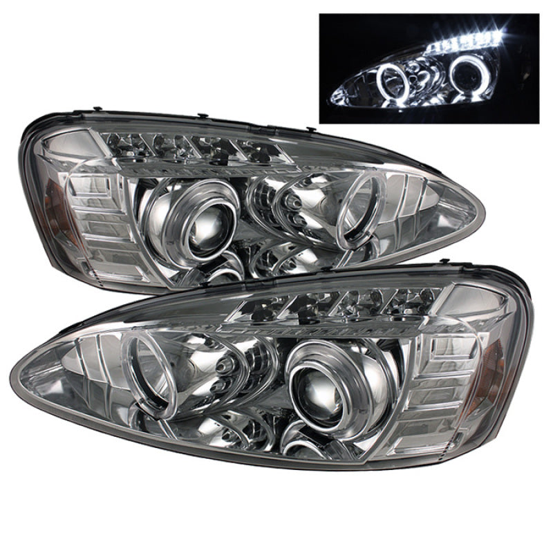 Spyder 5011671 fits Pontiac 04-08 Grand Prix Projector Headlights LED Halo LED