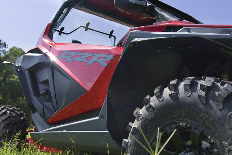 Seizmik 67-10009KIT 20-23 Polaris RZR Pro XP/4 HDPE Fender Flares Kit - Black