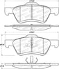 Stoptech 308.10473 Street Brake Pads