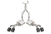 CORSA Performance 21317CF Corsa 22-25 fits Cadillac CT4 V Blackwing 3in Dual Mode Active Cat-Back 4.5in CF Polished Dual Rear Tip