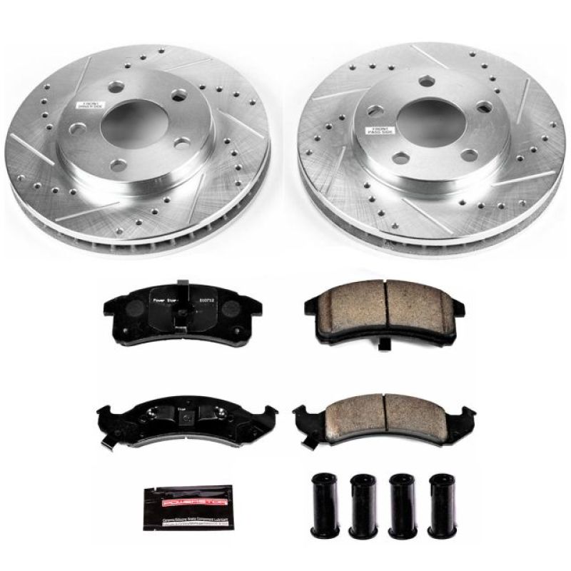 PowerStop K1534 fits Buick 94-99 LeSabre Front Z23 Evolution Sport Brake Kit
