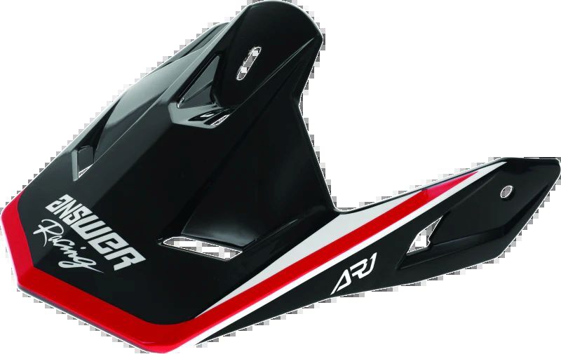 Answer 447093 AR1 Vivid Visor - Red/Hyper Acid