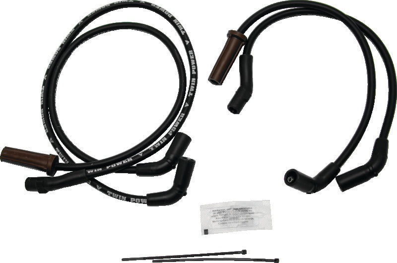 Twin Power 110133 17-Up M8 Touring Models Black Ignition Wire Set