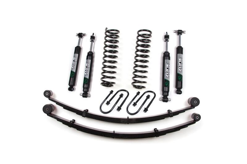 Zone Offroad ZONJ22N 84-01 3in XJ w/Rear Springs-Dana 35