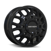 Mayhem 8107D-7681BF 8107D Cogent Dually 17x6.5 / 8x165.1 BP / 125mm Offset / 121.3mm Hub Gloss Black Wheel