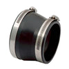Spectre 9741 Coupler/Reducer 4in. to 3.5in. (PVC) - Black