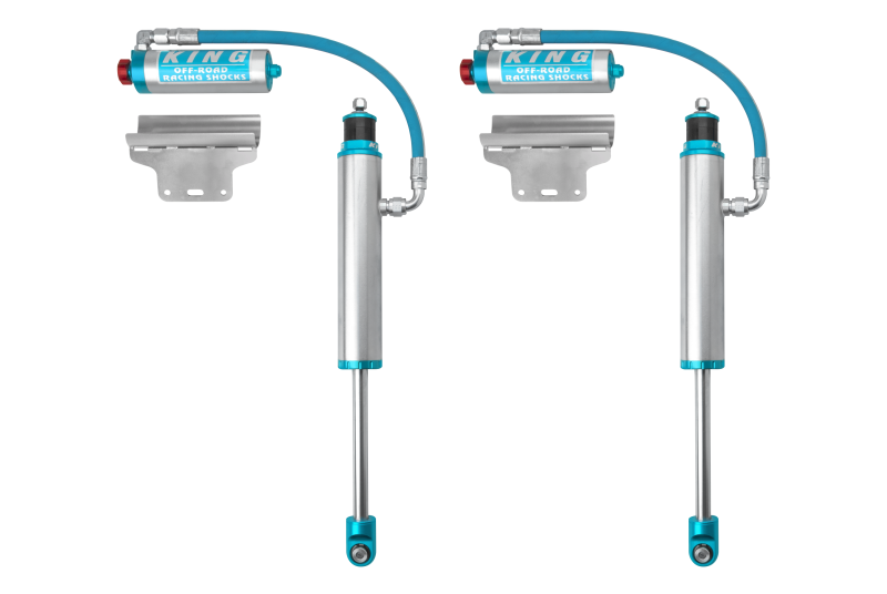 King 25001-121A Shocks 2005+ fits Toyota Tacoma (6 Lug) Rear 2.5 Dia Remote Reservoir Shock w/Adjuster (Pair)