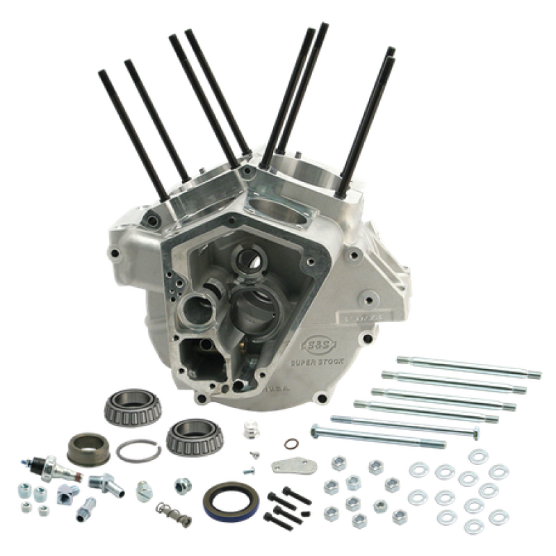 S&S 31-0005 Cycle 92-99 BT w/ Stock Bore Super Stock Alternator Style Crankcase