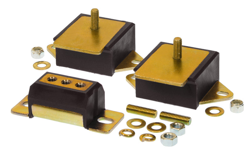 Prothane 1-1904-BL fits Jeep Motor & Trans Mount Kit - Black