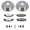 PowerStop K4631-26 13-16 fits Subaru BRZ Rear Z26 Street Warrior Brake Kit