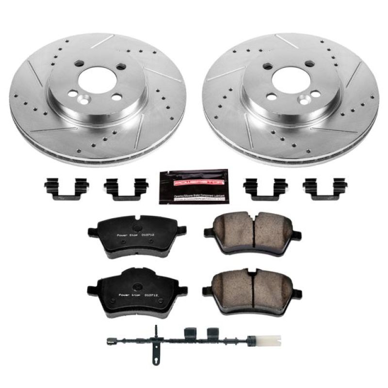 PowerStop K6741 fits Mini 11-16 Cooper Front Z23 Evolution Sport Brake Kit