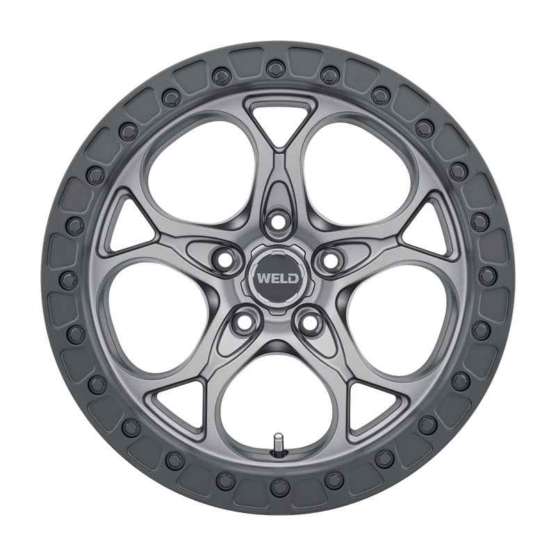 Weld W10779075450 Off-Road W107 17X9.0 Ledge 5X127 ET-12 BS4.50 Satin Gun Satin