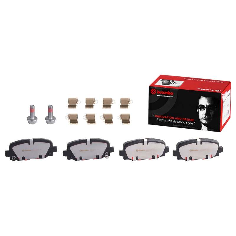 Brembo OE P37024N 17 20 fits Jeep Compass/22-23 Compass PRIME Ceramic Brake Pad