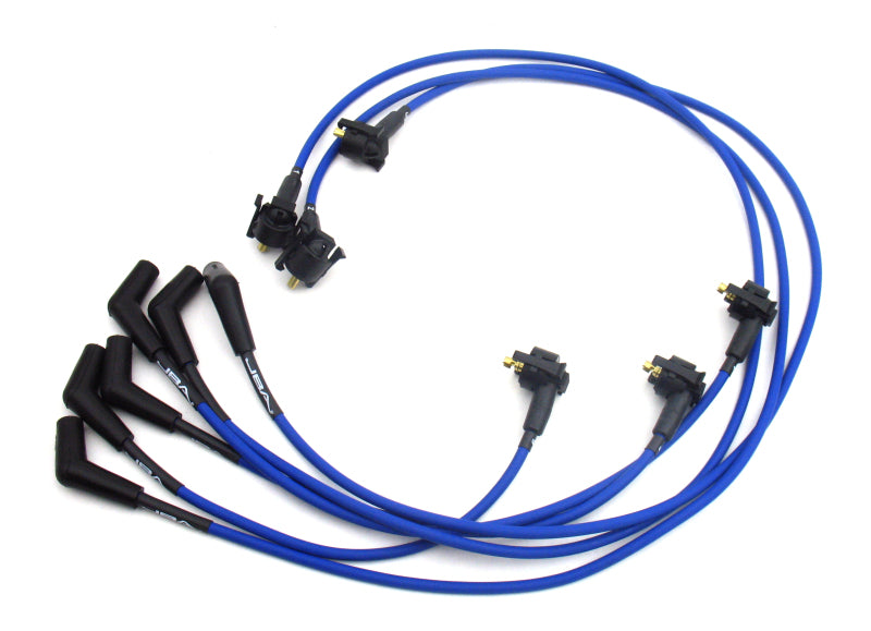 JBA W06189 fits Ford 99-00 Mustang 3.8L Ignition Wires - Blue