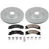 Power Stop CRK4719 17-18 fits Ford E-450 Super Duty Rear Z17 Coated Brake Kit