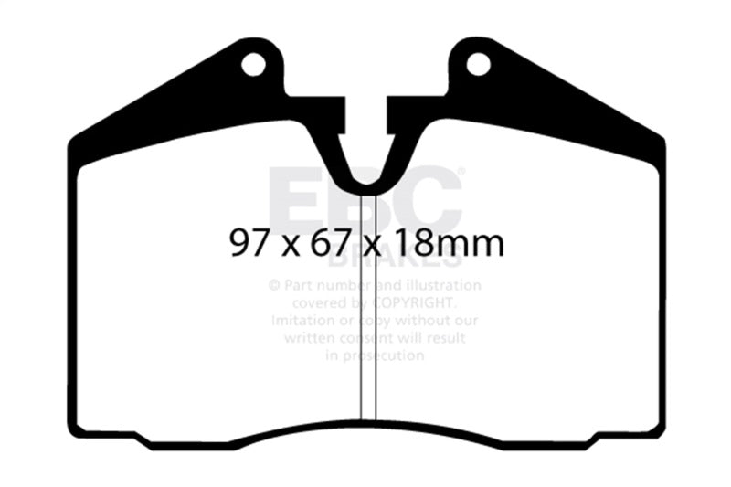 EBC S9KR1702 S9 Brake Pad and Rotor Kit