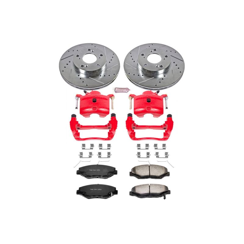 PowerStop fits Acura 14-15 ILX Front Z36 Truck & Tow Brake Kit w/Calipers