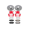 PowerStop fits Acura 14-15 ILX Front Z36 Truck & Tow Brake Kit w/Calipers