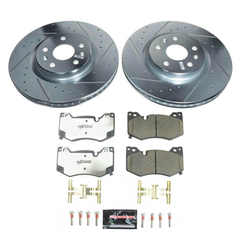 PowerStop K8529-26 20-21 fits Chevrolet Corvette Front Z26 Street Brake Kit