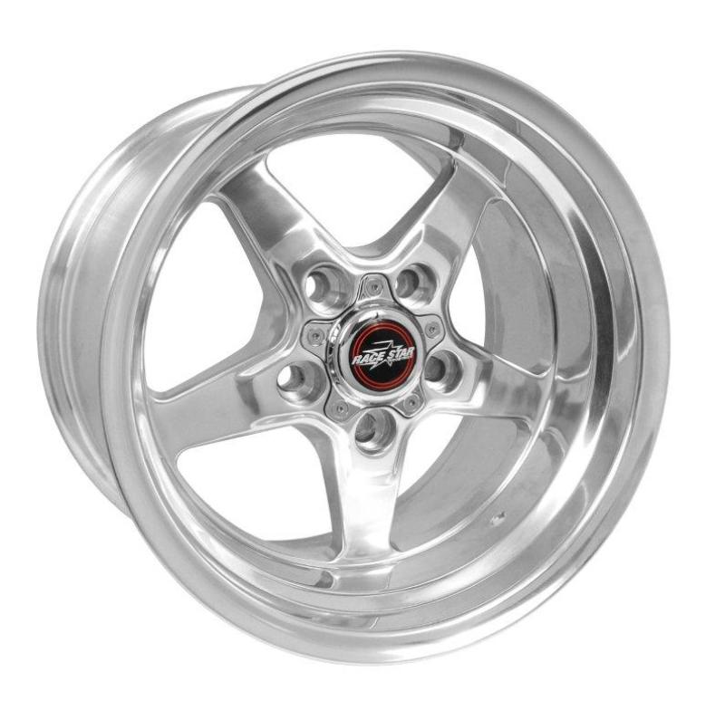 Race Star 92-510150DP 92 Drag Star 15x10.00 5x4.50bc 5.50bs Direct Drill Polished Wheel