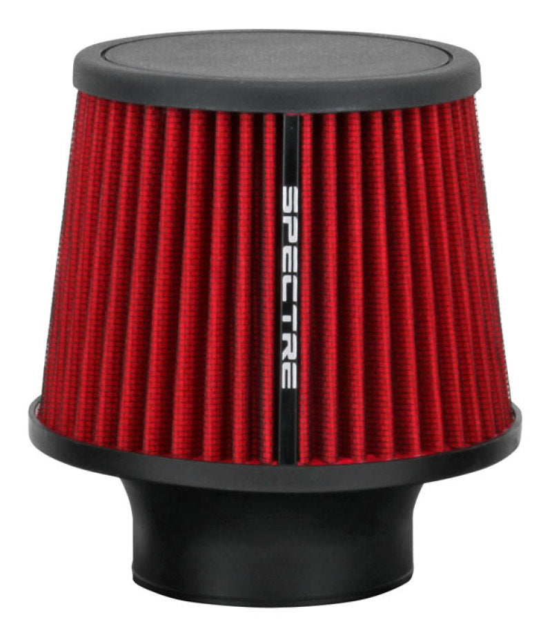 Spectre 9132 Conical Air Filter / Round Tapered 3in. - Red