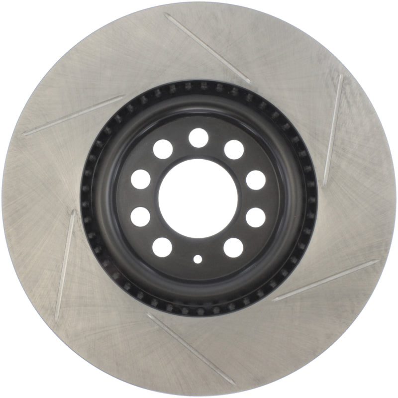 Stoptech 126.33062SR Power Slot 3/99-06 fits Audi TT/00-06 TT Quattro / 03-05 VW Golf GTi Right Front Slotted Rotor