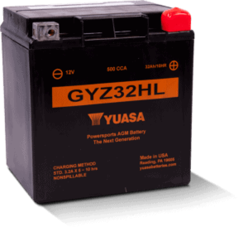 Yuasa YUAM732GHL GYZ32HL High Performance Maintenance Free AGM 12 Volt Battery