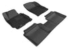 3D MAXpider 2021-2025 fits Hyundai Elantra Kagu Full Set Floormat - Black