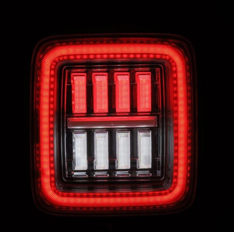 AlphaRex 602030 18-24 fits Jeep Wrangler JL NOVA-Series LED Tail Lights