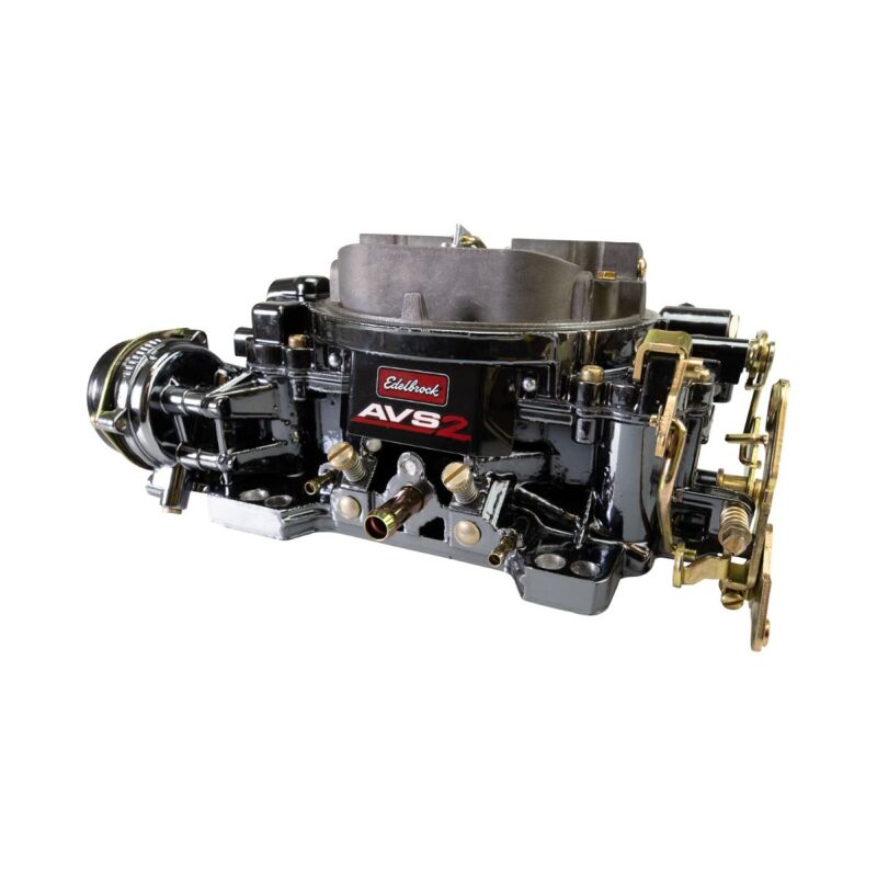 Edelbrock 1906-BP Carburetor AVS2 Series 650 CFM Electric Choke - Blk Plasma Finish
