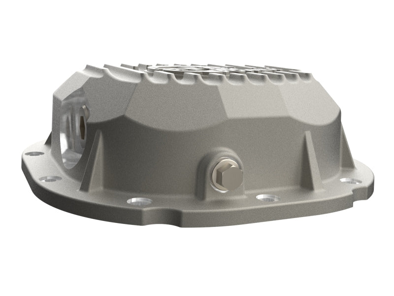 aFe 46-71410A 90-14 fits Ford F-150 Rear Differential Cover - Raw w/ Machined Fins