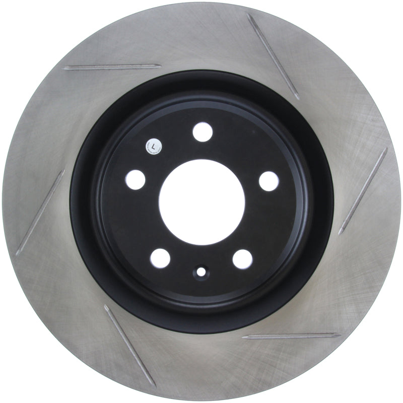 Stoptech 126.33137SL Power Slot 12-13 fits Audi A6 Quattro/11-12 A7 Quattro / 10-13 S4 Rear Left Slotted Rotor
