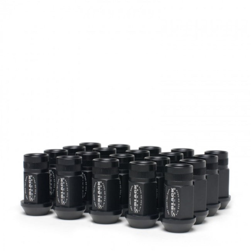 Skunk2 Racing 520-99-0853 Skunk2 12 x 1.5 Forged Lug Nut Set (Black Series) (16 Pcs.)