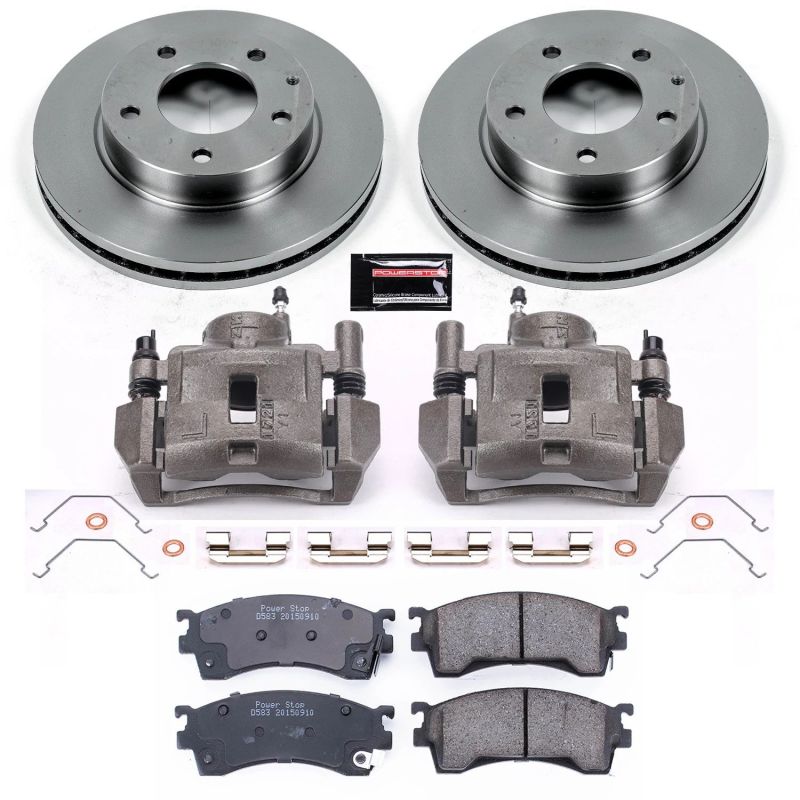 PowerStop KCOE782 fits Ford 93-97 Probe Front Autospecialty Brake Kit w/Calipers