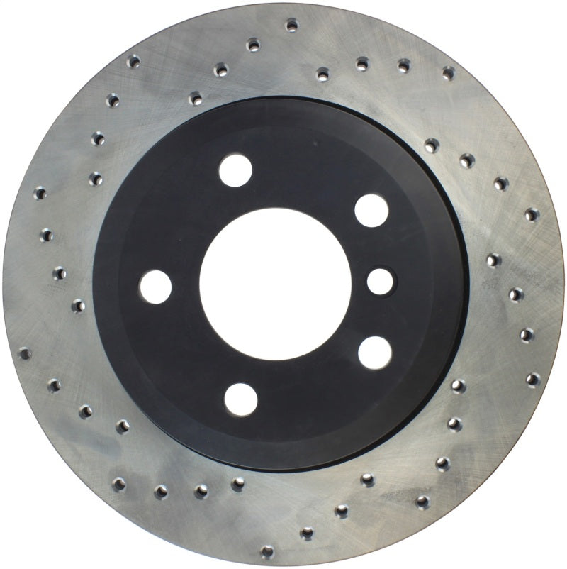 Stoptech 128.34097R Drilled Sport Brake Rotor