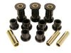 Prothane 6-1008-BL fits Ford 66-72 F100 4wd Spring & Shackle Bushings - Black